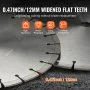 VEVOR Diamond Blade 16inch Concrete Saw Blade Wet or Dry 0.47inch Flat Teeth