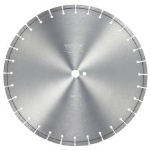 VEVOR Diamond Blade 18inch Concrete Saw Blade Wet or Dry 0.47inch Flat Teeth