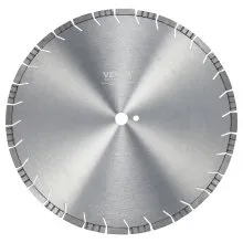VEVOR Diamond Blade 18inch Concrete Saw Blade Wet or Dry 0.47inch Slanted Teeth