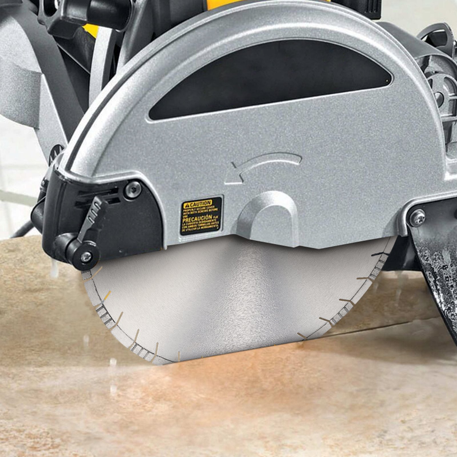 VEVOR Diamond Blade, 20inch/500mm Concrete Saw Blade Wet or Dry, 0.47inch/12mm Slanted Teeth Diamond Segment Blade, Universal 1 inch/25.4 mm Center Hole Diameter, for Concrete Cement Board Tile Brick