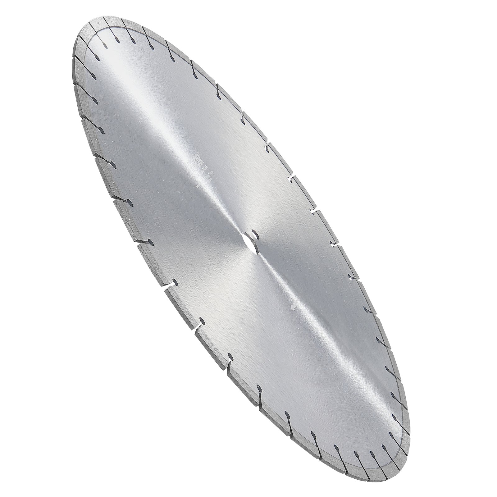 VEVOR Diamond Blade, 20inch/500mm Concrete Saw Blade Wet or Dry, 0.47inch/12mm Flat Teeth Diamond Segment Blade, Universal 1 inch/25.4 mm Center Hole Diameter, for Concrete Cement Board Tile Brick