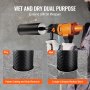 VEVOR Core Drill Bit, 4.25"/108mm Wet/Dry Diamond Core Drill Bits for Brick and Block, Concrete Core Drill Bit with Pilot Bit Adapter and Saw Blade, 9.5" Drilling Depth, 5/8"-11 Inner Thread, Laser Welding
