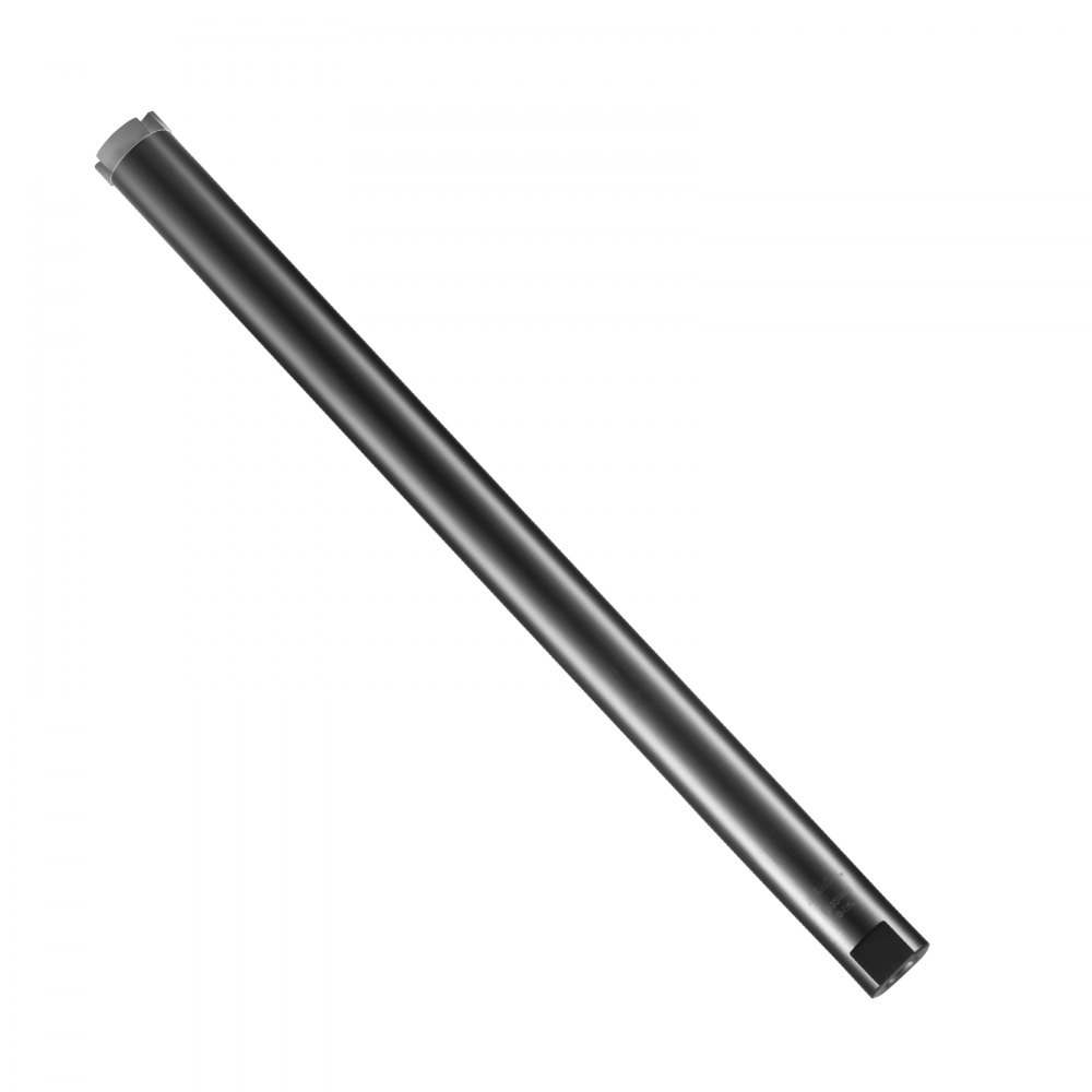 black VEVOR diamond core drill bit showcasing durable construction and precision cutting edge.