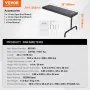 VEVOR Under Dash Creeper, 1016 mm, 149.7 kg Capacity Rolling Mechanic Garage Creeper, 20.3-27.4 in Height Adjustable, Laying Down or Upright Inside of Car or Truck, Easy Fold Support for Garage Shop