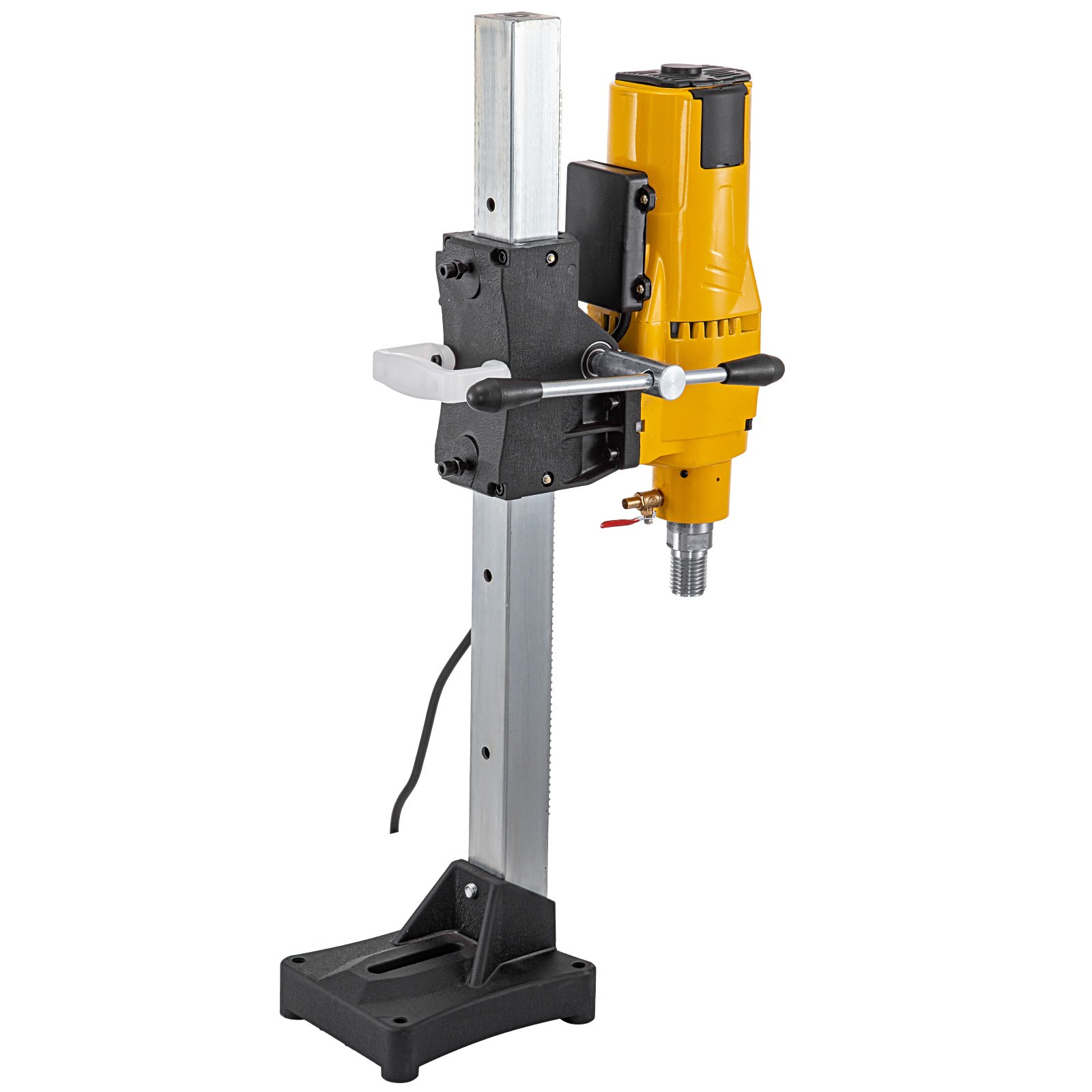 8'' Diamond Core Drill Concrete Drilling Machine with Stand & Drill Bits 3980W