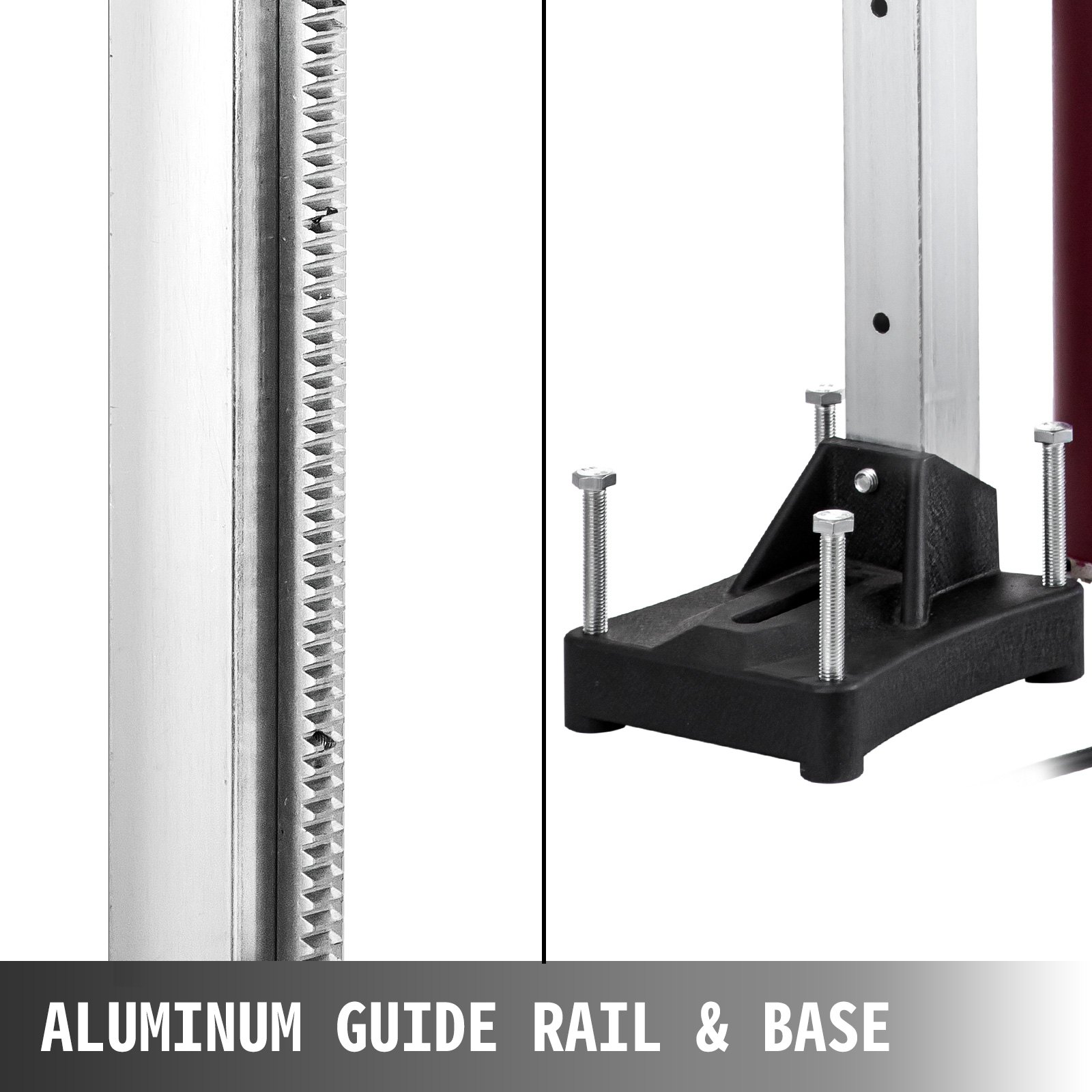 8'' Diamond Core Drill Concrete Drilling Machine with Stand & Drill Bits 3980W