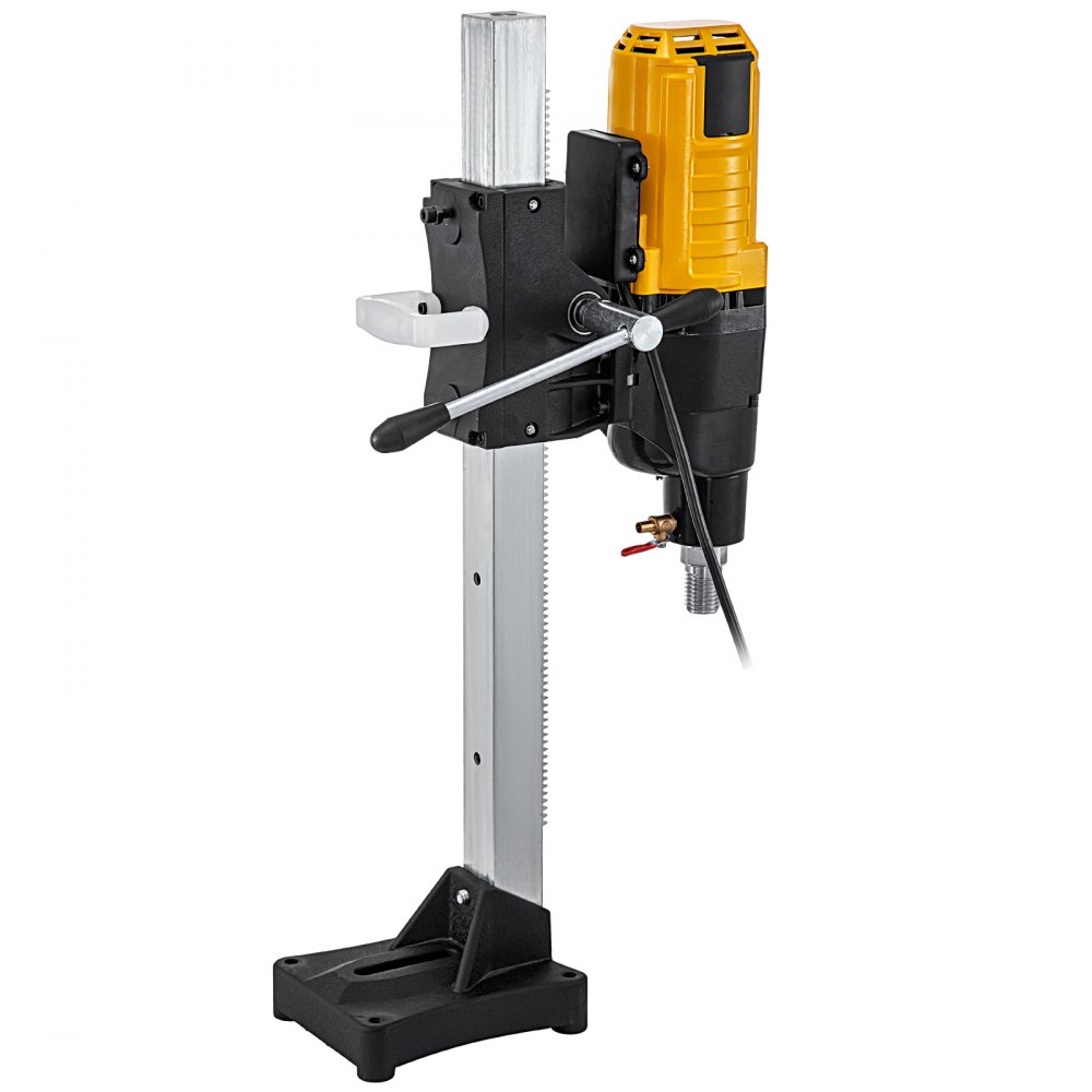 10'' Diamond Core Drill Concrete Drilling Machine with Stand & Drill Bits 4450W