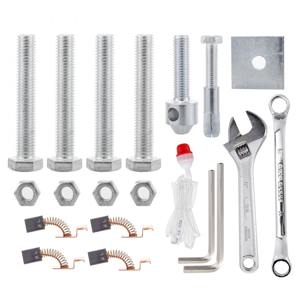 VEVOR Core Drill Machine 160 MM 6.3 Inches Core Drill Rig Powerful Rugged Diamond Concrete Core Drill 220V 1600 r/min Core Drill Rig with Stand Tool Wet Dry Concrete Brick Block Drilling 1980W