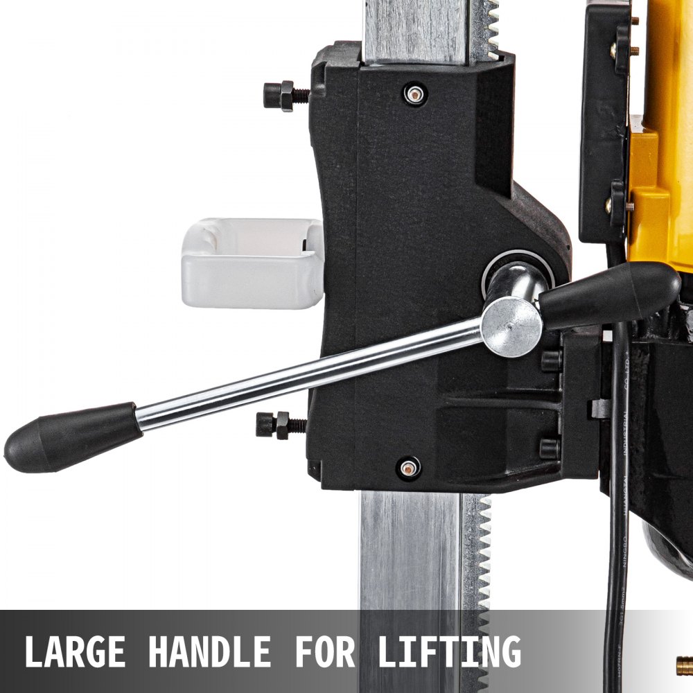 6.9'' Diamond Core Drill Concrete Drilling Machine with Stand & Drill Bits 2460W