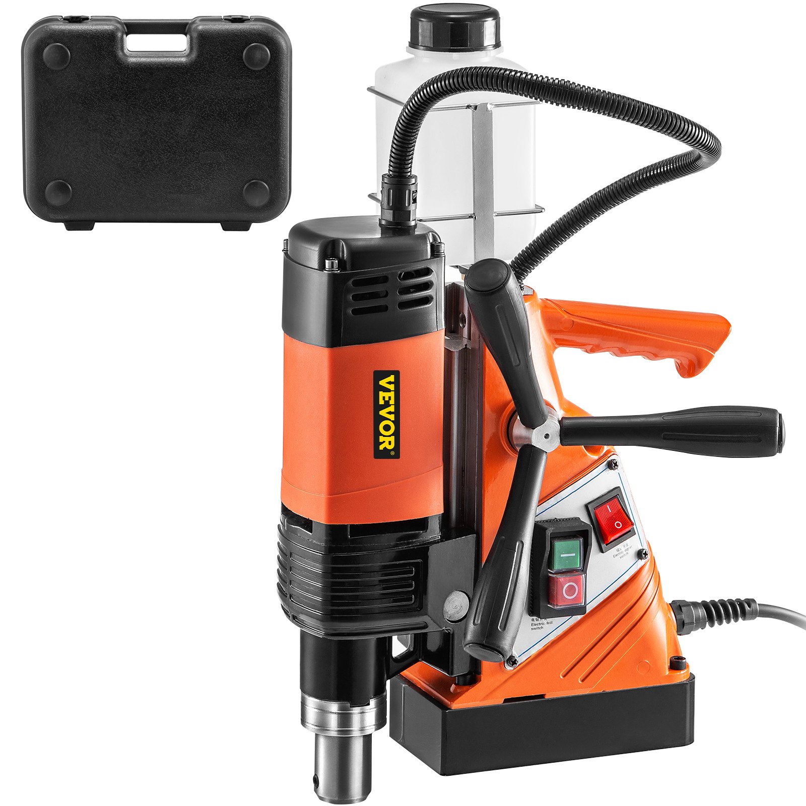 VEVOR Magnetic Drill PressMagnetic Base Drill 10000N Force 1100W 1-3/8'' Boring