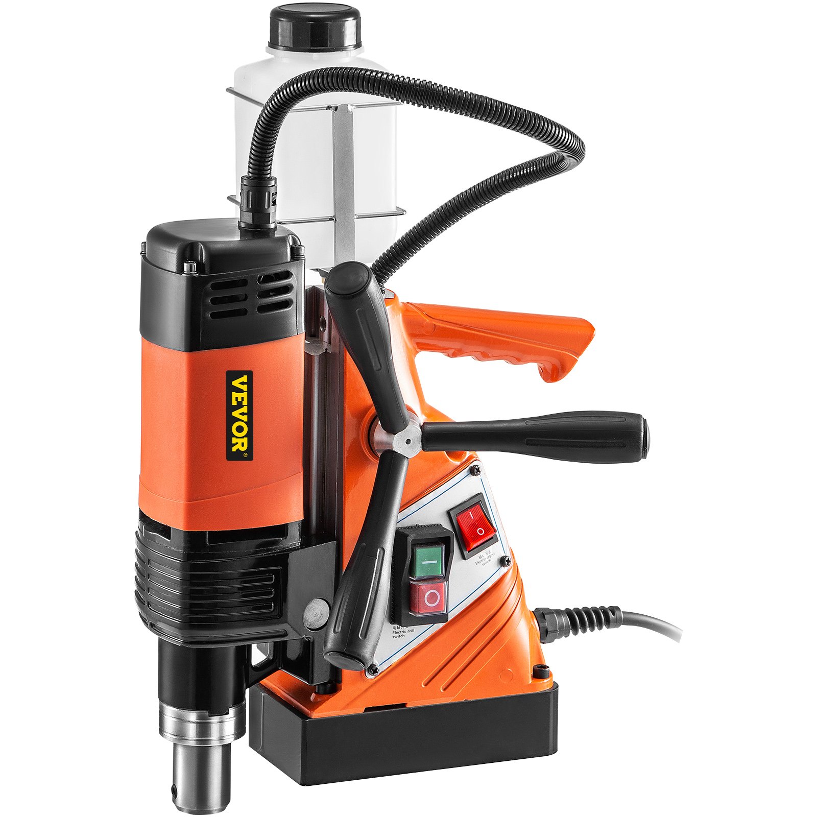 VEVOR Magnetic Drill PressMagnetic Base Drill 10000N Force 1100W 1-3/8'' Boring