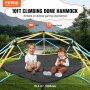VEVOR Dome Climber Hammock, Accessory for Climbing Dome, Climbing Dome Hammock Suitable for 10ft Dome Climbing, Load-Bearing 350 Pounds, Pentagon Jungle Gym Hammock for Outdoor (Hammock Only)