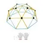 VEVOR Climbing Dome, 6FT Geometric Dome Climber Play Center for Kids 3 to 9 Years Old, Jungle Gym Supports 600LBS and Easy Assembly, with Climbing Grip, Outdoor and Indoor Play Equipment for Kids