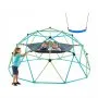VEVOR Climbing Dome, 305cm Geometric Dome Climber with Swing & Hammock, 453kg Loading Kid's Jungle Gym Playground, Easy-Assembly Outdoor Backyard Climbing Equipment for Boys Girls 3 to 10 Years Old