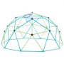 VEVOR Climbing Dome, 10FT Geometric Dome Climber for Kids, 1000LBS Loading Jungle Gym Playground with Octopus Net & 2 Basketballs, Easy-Assembly Outdoor Backyard Climbing Toys - Gift for Boys Girls