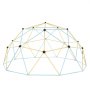 VEVOR Climbing Dome, 10FT Geometric Dome Climber, 1000LBS Loading Jungle Gym Playground with 2 Basketballs & Octopus Net, Easy-Assembly Outdoor Backyard Climbing Equipment for Kids 3 to 10 Years Old