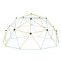 VEVOR Climbing Dome, 10FT Geometric Dome Climber, 1000LBS Loading Jungle Gym Playground with 2 Basketballs & Octopus Net, Easy-Assembly Outdoor Backyard Climbing Equipment for Kids 3 to 10 Years Old