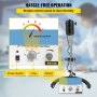 VEVOR Electric Overhead Stirrer Mixer 0-3000 RPM Overhead Stirrer Mixer 100W Overhead Stirrer 0-120 Minutes for Lab Mechanical Mixer
