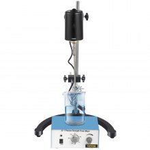Electric overhead stirrer mixer variable speed Biochemical Lab 100W 0-3000rpm