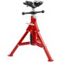 Pipe Jack Stand Folding Legs 4-Ball Transfer Head 51-94cm Adjustable Height