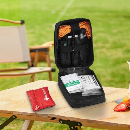Kit Survie Équipement De Survie Professionnel Avec Pochette Kit Survie Équipement De Survie Professionnel Avec Pochette