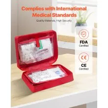 VEVOR First Aid Kit 420 Pieces Large Survival Bag Emergency Medical Supplies
