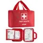VEVOR First Aid Kit, 500 Pieces, 600D Nylon Large Survival First Aid Bag, Emergency Medical Supplies, for Home, Car, Office, Travel, Camping, Truck, Hiking, Sports, Vehicle and Outdoor Emergencies