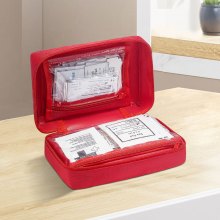 First Aid Kit 500 Pieces Large Survival Bag Emergency Medical Supplies Home Car