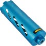 blue VEVOR dry core drill bit with venting holes and a VEVOR logo.