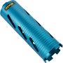 blue VEVOR dry core drill bit with segmented design for efficient drilling.