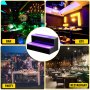 VEVOR Estante de exhibición de botellas de licor con luz LED, estantes de barra LED de 20 pulgadas para licor, estante de botellas de licor iluminado de 2 pasos para el hogar/bar comercial, exhibición de botellas iluminadas de acrílico con control remoto y aplicación