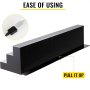 VEVOR LED Lighted Liquor Bottle Display Shelf, 60-inch LED Bar Shelves for Liquor, 3-Step Lighted Liquor Bottle Shelf for Home/Commercial Bar, Acrylic Lighted Bottle Display with Remote & App Control