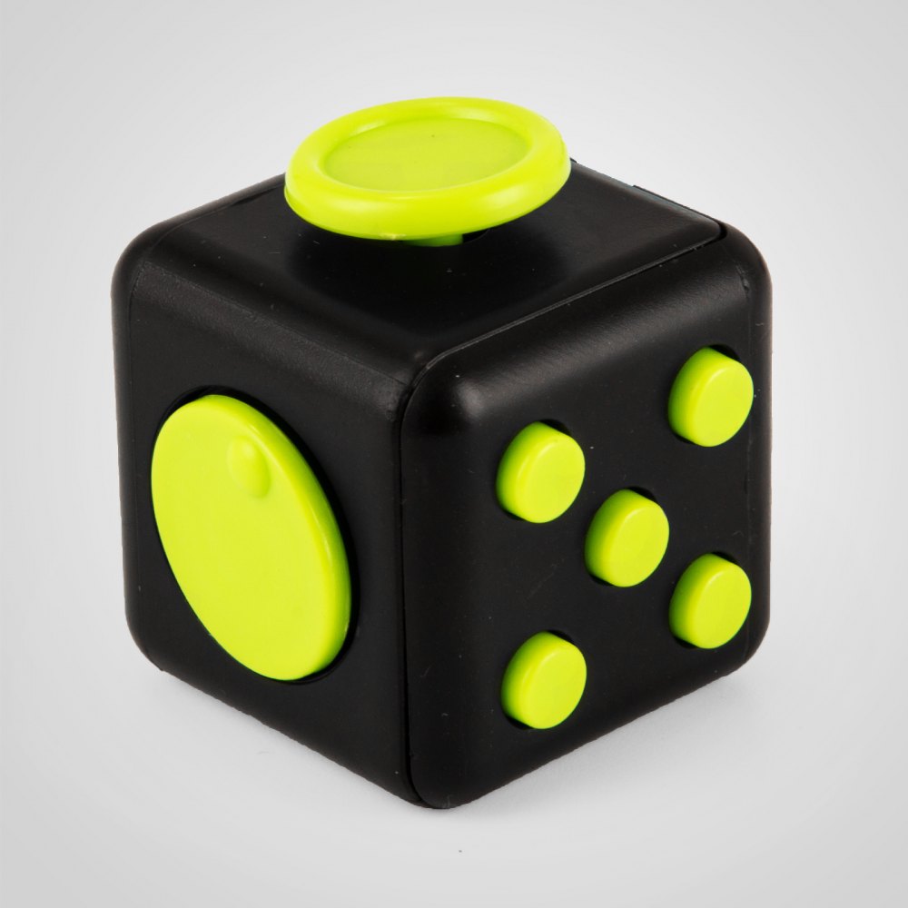 100PCS/LOT Magic Fidget Cube Anxiety Stress Relief Focus 6-side Gift For Adults&Kids