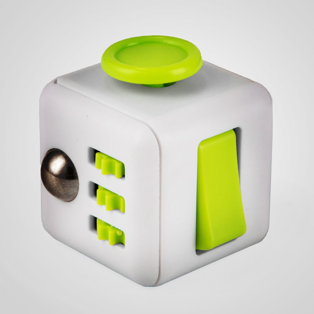 100PCS/LOT Magic Fidget Cube Anxiety Stress Relief Focus 6-side Gift For Adults&Kids