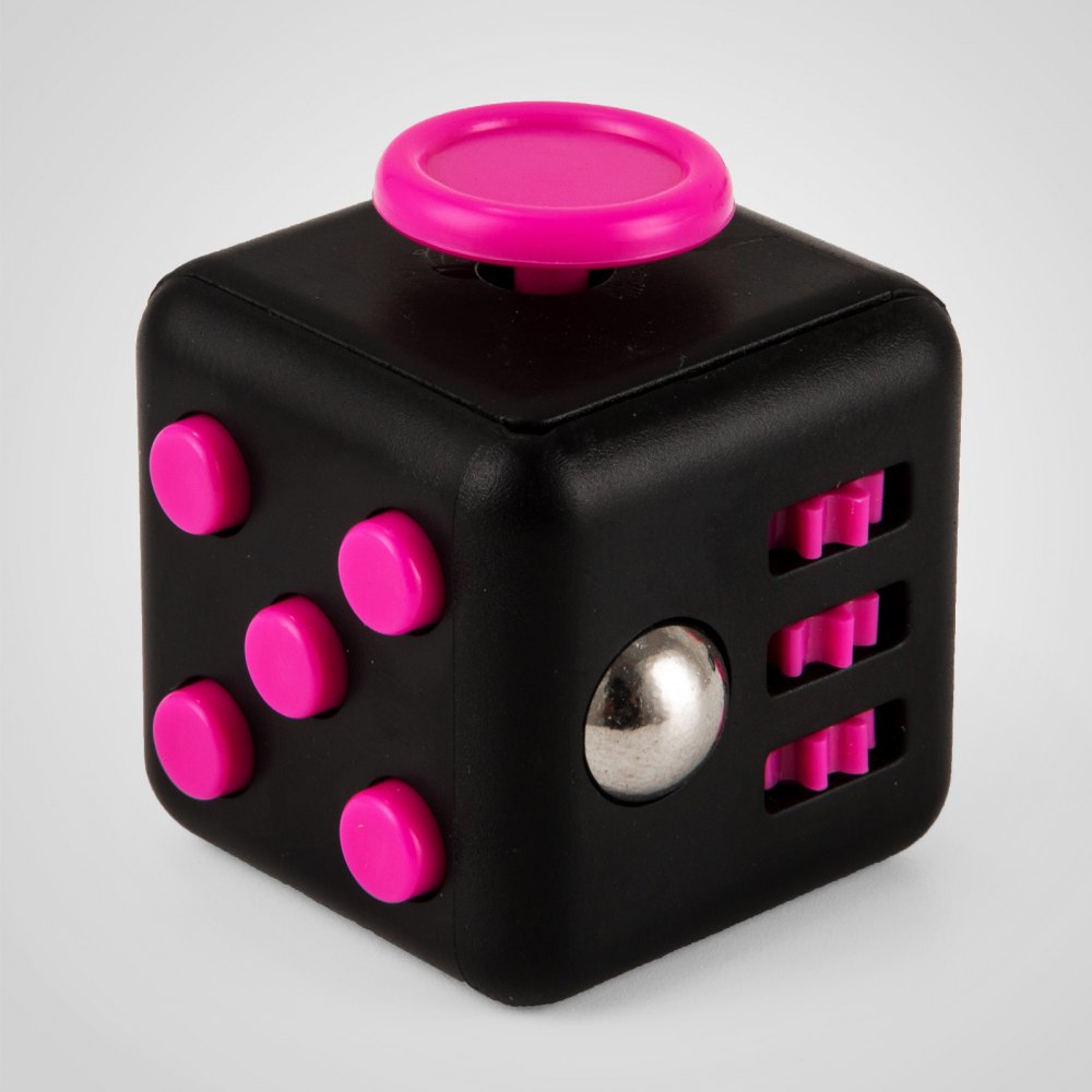 100PCS/LOT Magic Fidget Cube Anxiety Stress Relief Focus 6-side Gift For Adults&Kids