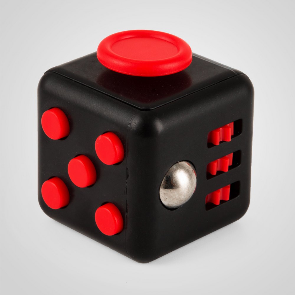 100PCS/LOT Magic Fidget Cube Anxiety Stress Relief Focus 6-side Gift For Adults&Kids