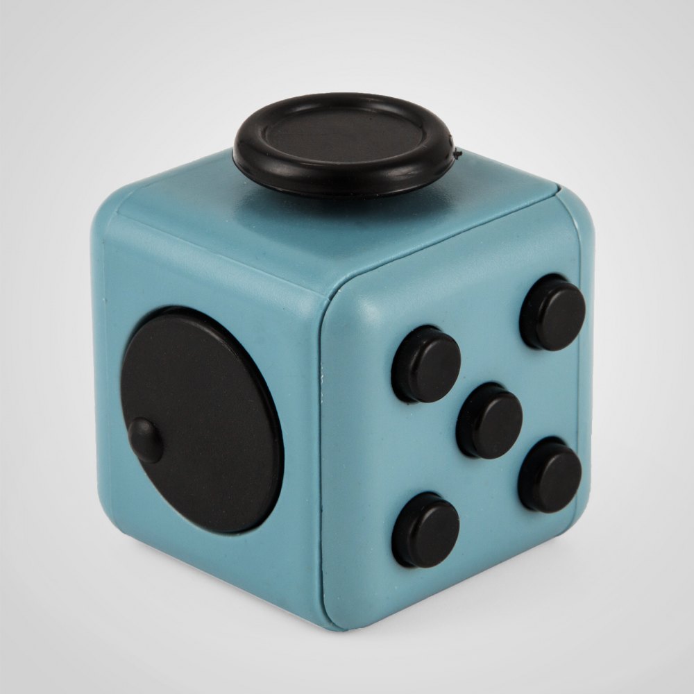 100PCS/LOT Magic Fidget Cube Anxiety Stress Relief Focus 6-side Gift For Adults&Kids