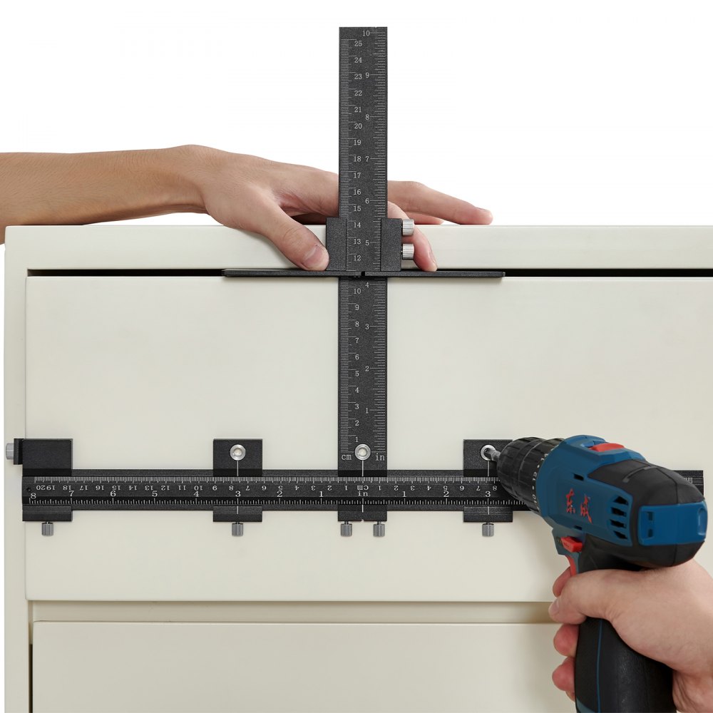 How To Install Cabinet Drawer Handles : True Position Tools
