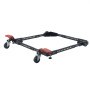 VEVOR Mobile Base, 500 lbs Weight Capacity, Adjustable from 12" x 12" to 36" x 36", Heavy Duty Universal Mobile Base Stand with Swivel Wheels, for Woodworking Equipment, Bandsaw, Power Tools, Machines