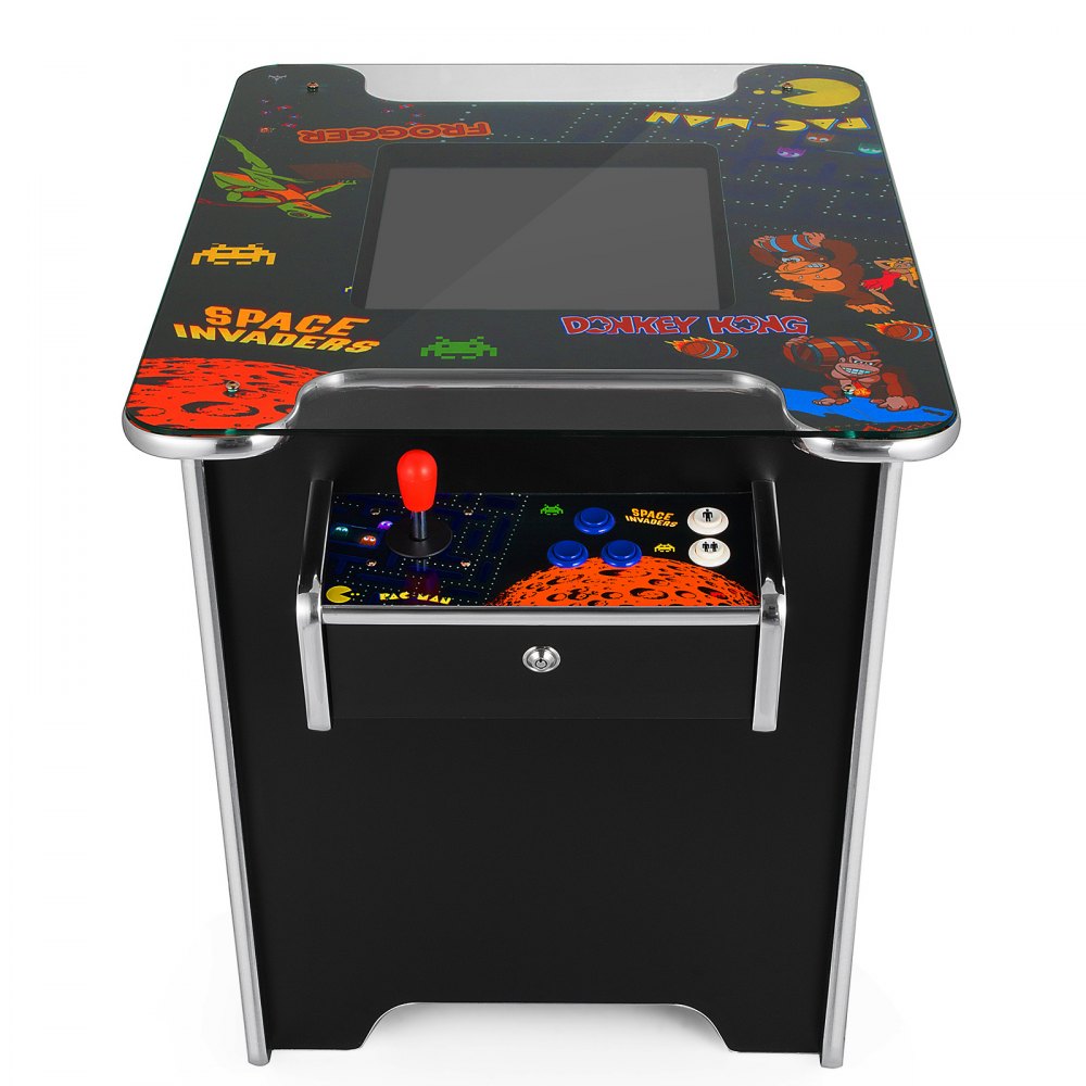 Cocktail Arcade Game Machine W/ 60 Retro Games