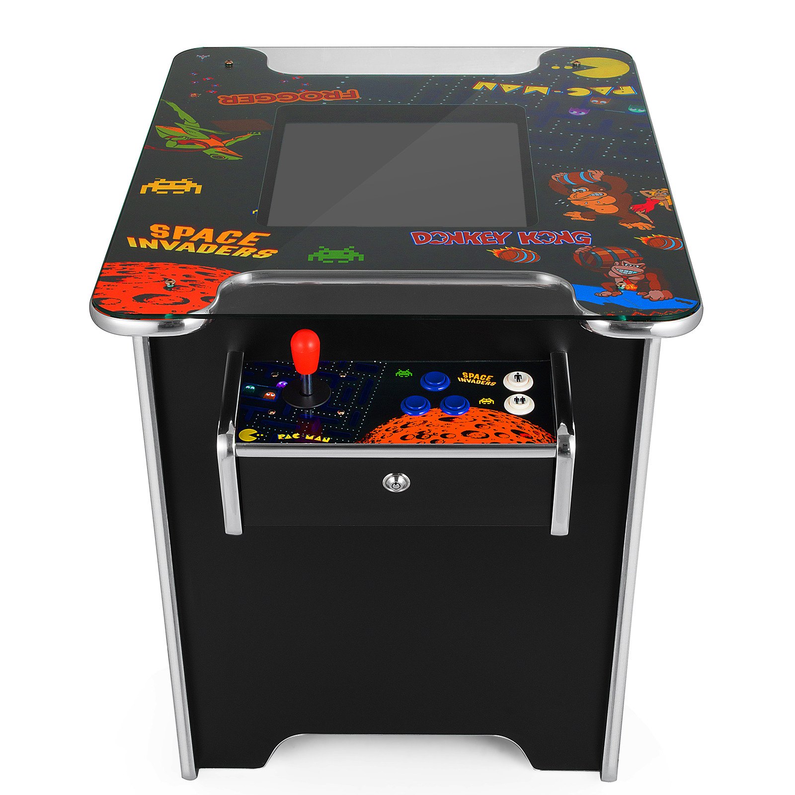 Cocktail Arcade Game Machine W/ 60 Retro Games