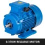 3 Phase Electric Motor 0.37kw 1500rpm 400vac Universal Motor Heavy Duty B3 Mount