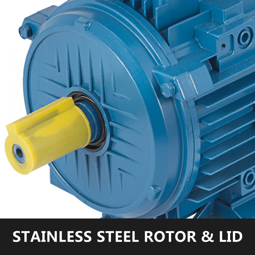 Rigid Base Motor 3 Phase B3 Mounting 1500rpm 400v Voltage 2 Pole Power 3kw