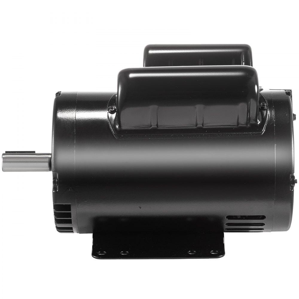 5 HP Electric Motor Air Compressor Duty 7/8" 1 Ph Overload Protection 3450RPM