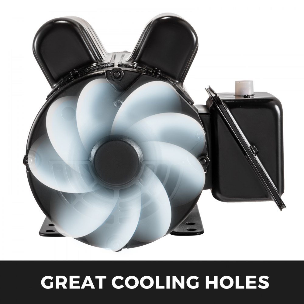 5 HP Electric Motor Air Compressor Duty 7/8" 1 Ph Overload Protection 3450RPM