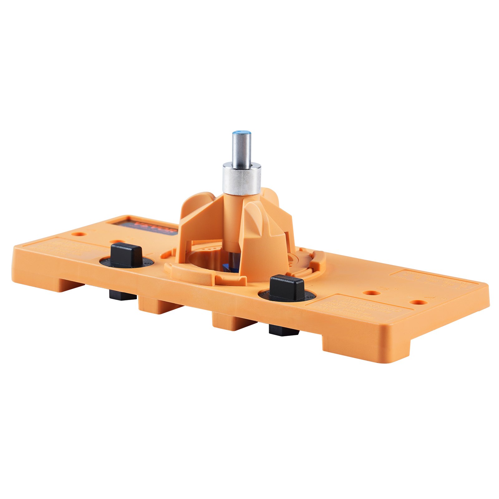 VEVOR Concealed Hinge Jig, Cabinet Hinge Jig with C-Type Clamp and Accessories, PA66 Nylon and Steel Material, Accurate Hinge Drill Jig Woodworking Tool for Doors Cabinets Hinges Mounting