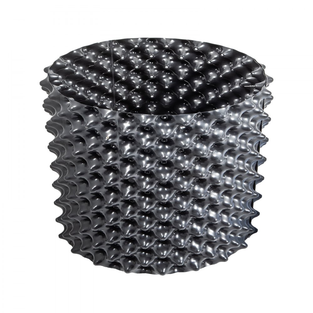 VEVOR Air Pruning Rocket Pots with Saucer 5Gal/19L 12PCs Root Pruning Flower Pot