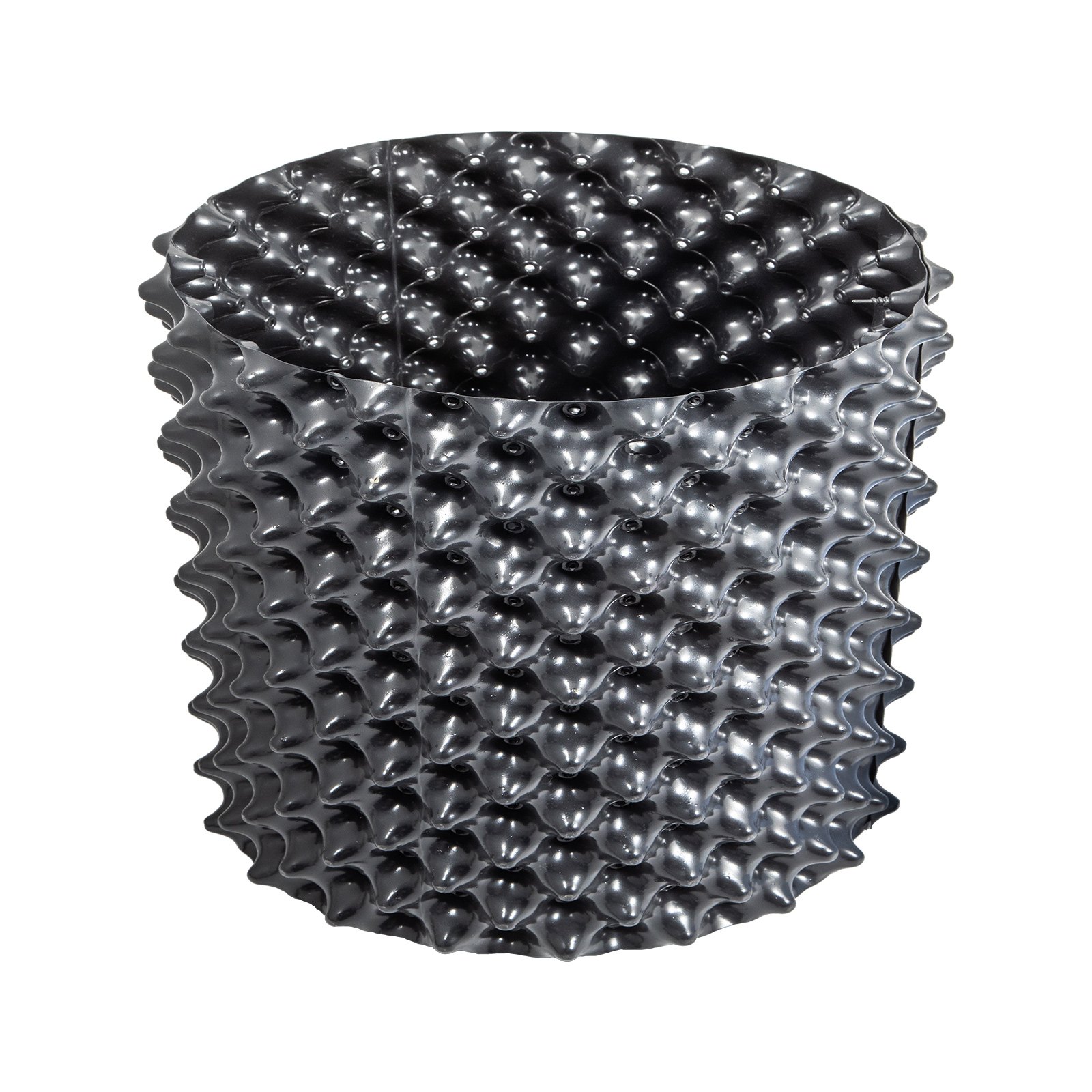 VEVOR Air Pruning Rocket Pots with Saucer 5Gal/19L 12PCs Root Pruning Flower Pot