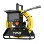 Cámara de alcantarillado VEVOR de 30 m, autoniveladora, con pantalla HD de 4,3" y 1080P, resistente al agua IP68, con luces, 12 LED y tarjeta de 16 GB para tuberías de alcantarillado.