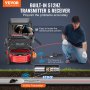 VEVOR Sewer Camera 165 ft/50m Self-Leveling Drain Camera with 10.1" Touchscreen